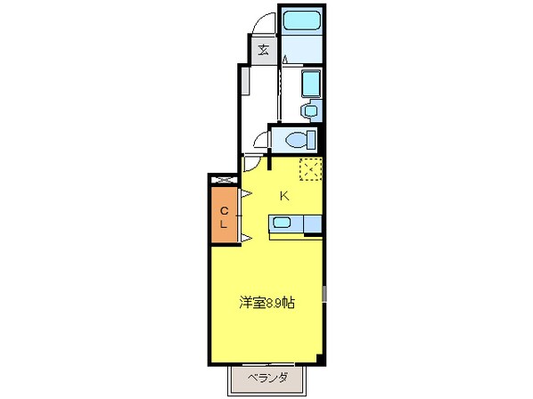 トゥインクルの物件間取画像